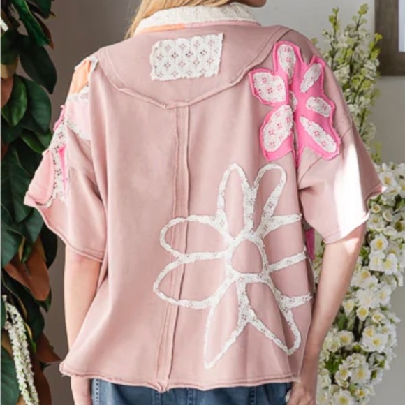 Oli & Hali Flower Patch Top - Picture 3 of 6